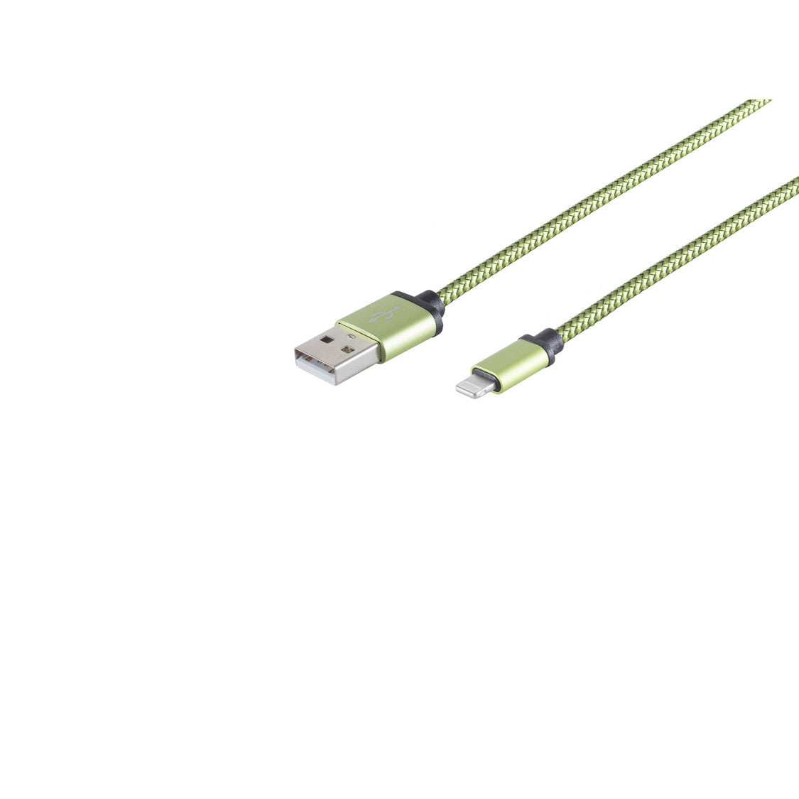 8-Pin Ladekabel, USB-A-Stecker auf 8-pin Stecker, Nylon