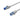 Netzwerkkabel, RJ45 LAN Kabel, Ethernet Cat 6A, S/FTP, PIMF, vergoldete Kontakte Grau 0,25m KB75711-0.2502