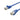 Netzwerkkabel RJ45 Patchkabel, LAN-Kabel U/UTP, CAT 7 Rohkabel, bis 10 Gbit/s  Blau 0,25m  KB08-3500102