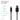 Flexline®-USB-A-Stecker auf USB-B Micro Stecker