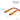 Flexline®-USB-C® Ladekabel, USB 3.2, 240W, orange