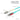 LWL Glasfaser Duplex Patchkabel LC/ST 50/125µ OM3