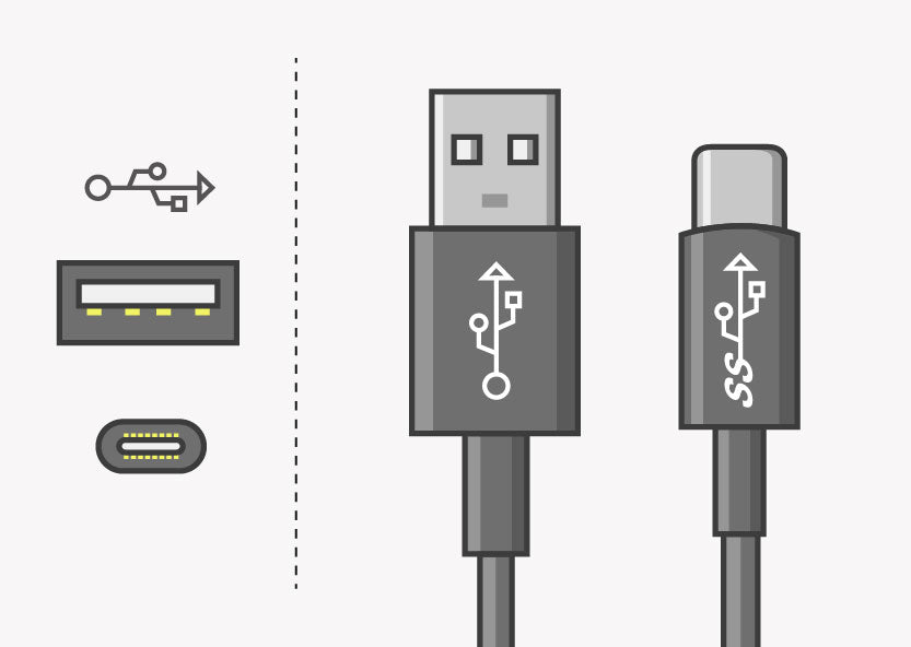 USB-A / USB-C