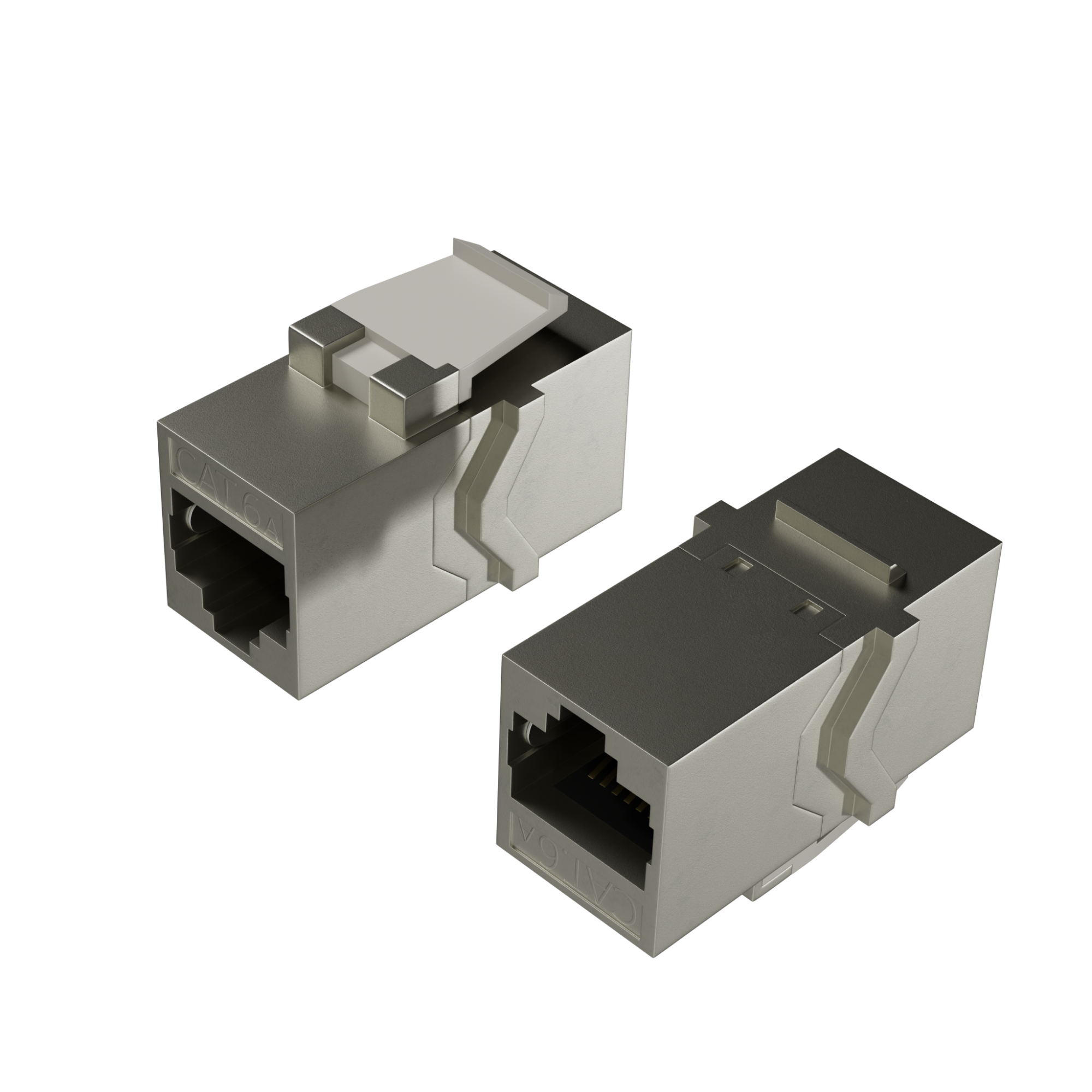 Keystone RJ45 Verbinder, CAT 6A, STP