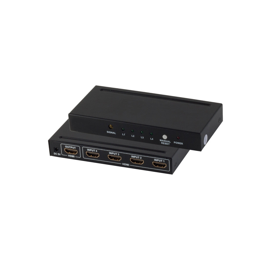 HDMI Switch, 4x IN 1x OUT, 4K2K, 3D, VER1.4