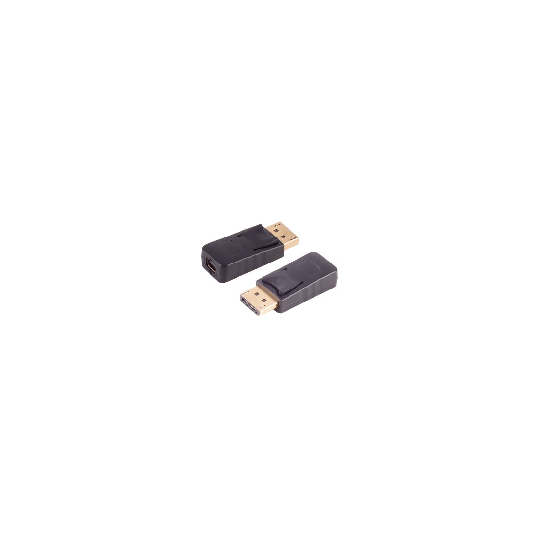 DisplayPort 1.2 Adapter, DisplayPort Stecker auf Mini DisplayPort Buchse, 4K