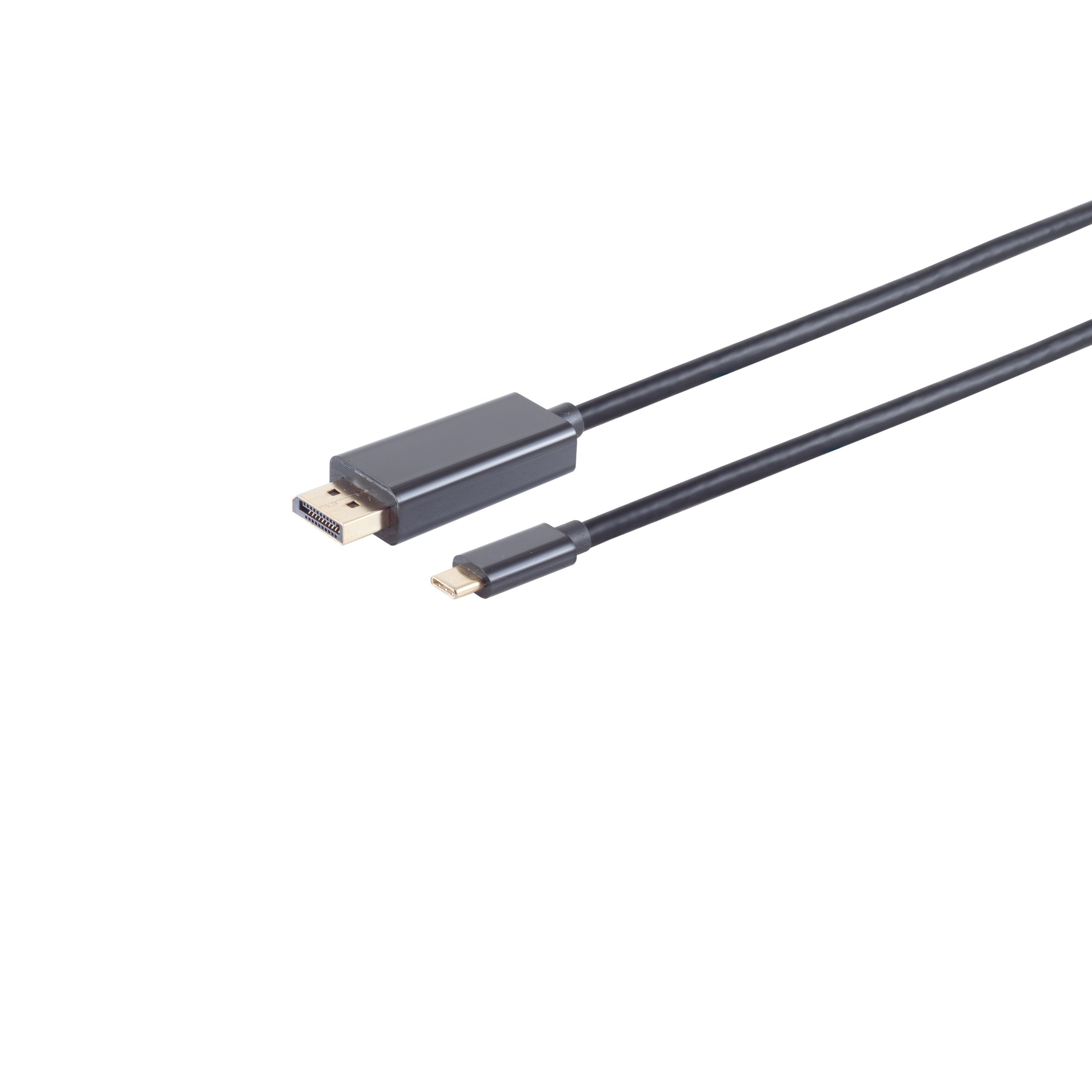 Displayportkabel-USB Typ C Stecker auf Displayport Stecker, 8K60Hz 1,00m KB10-6202502