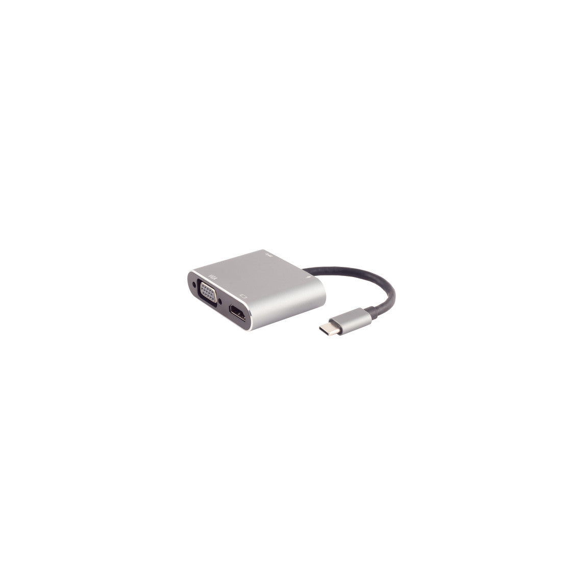 USB-C multiport Dockingstation, 4in1, HDMI, VGA, PD, Hub