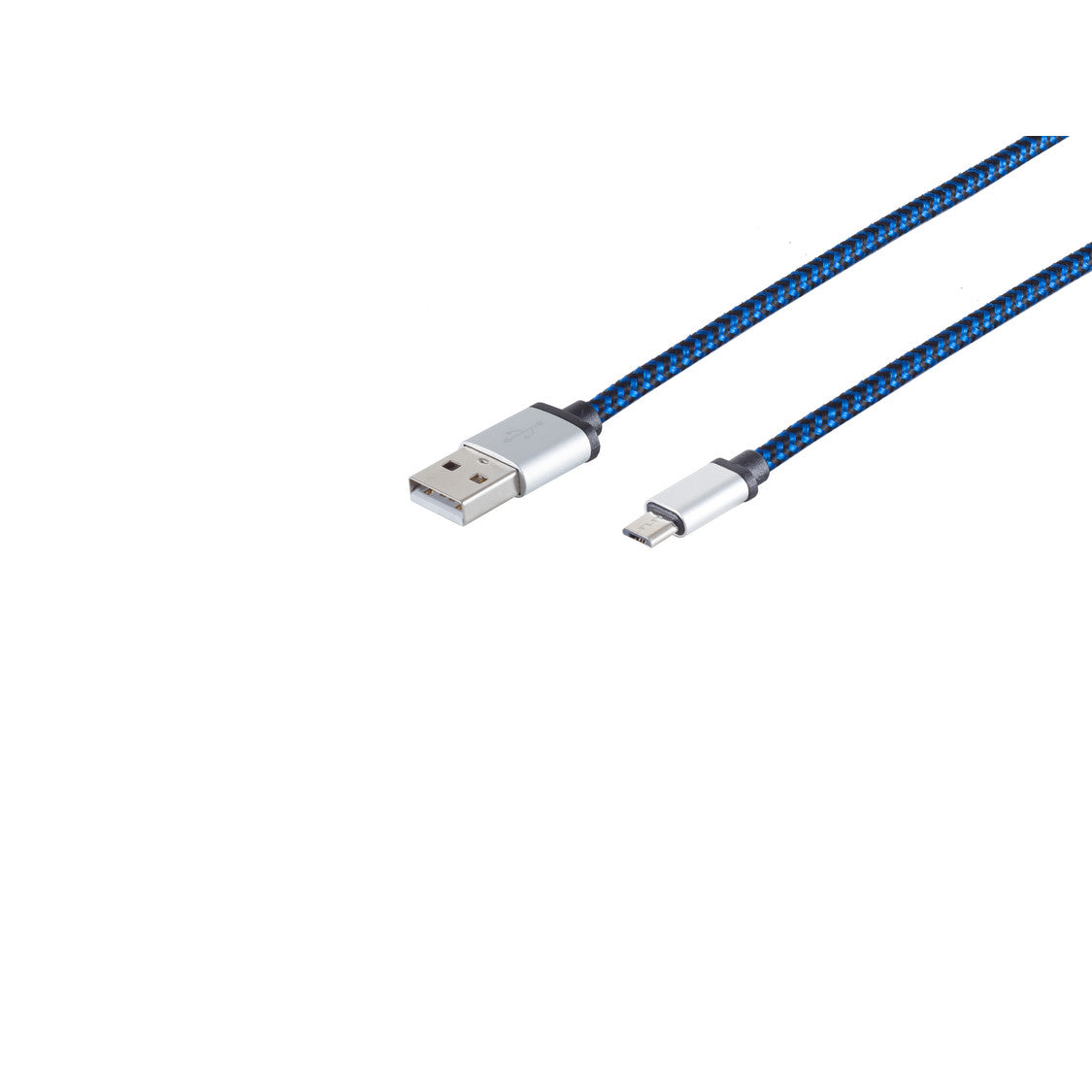 USB Ladekabel, USB-A-Stecker auf USB Micro B Stecker, Nylon