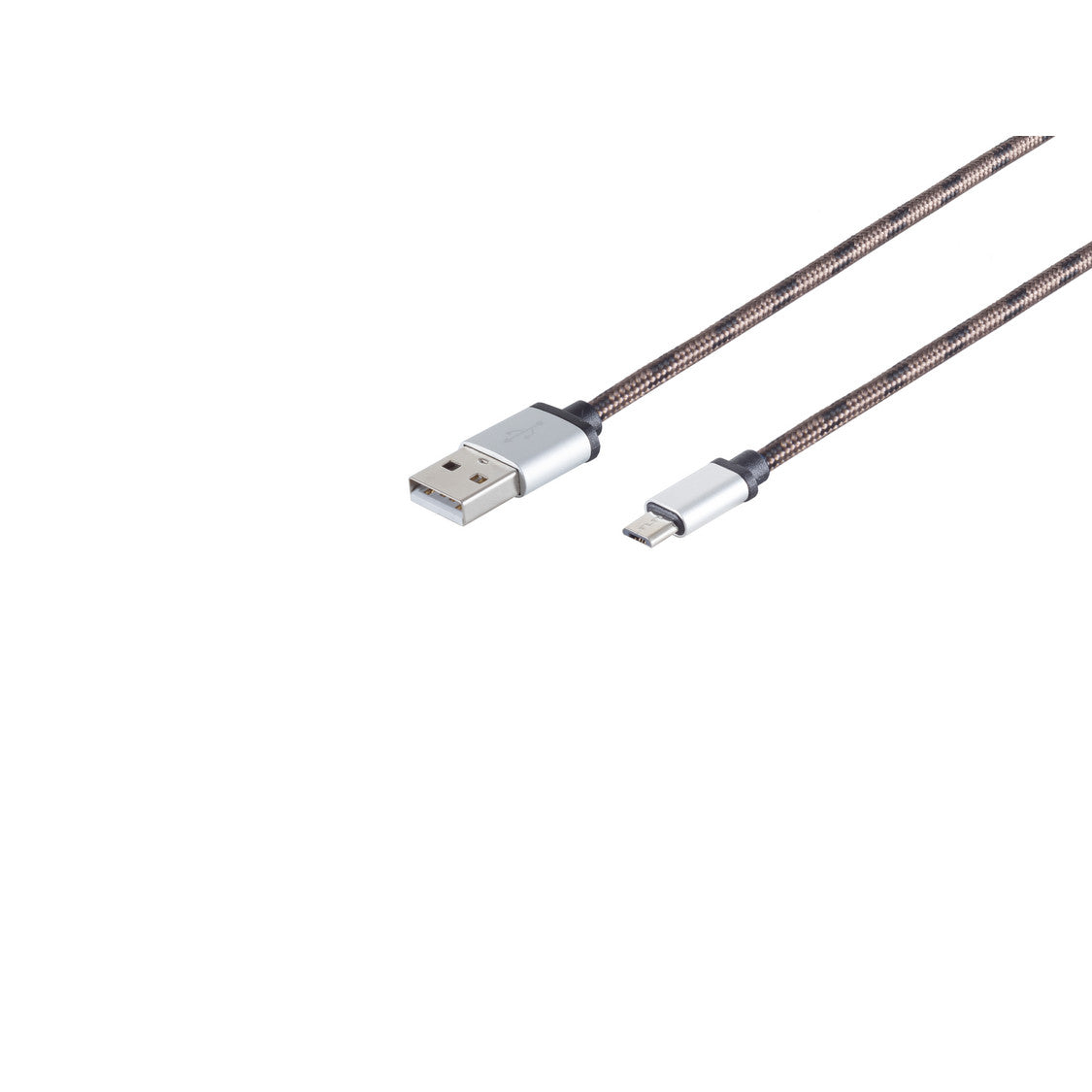 USB Ladekabel, USB-A-Stecker auf USB Micro B Stecker, Nylon