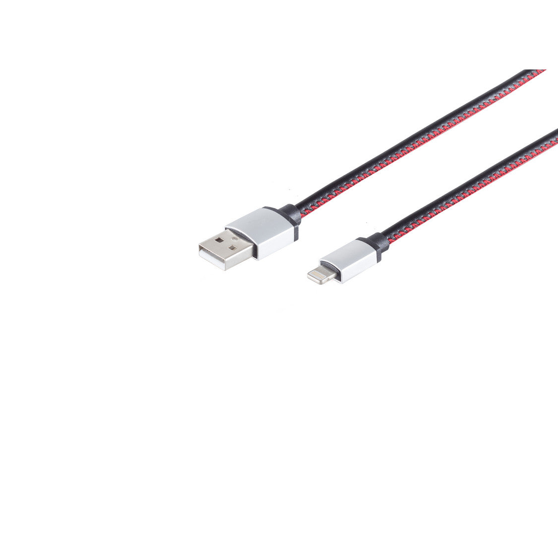 8-Pin Ladekabel, USB-A-Stecker auf 8-pin Stecker, Leder