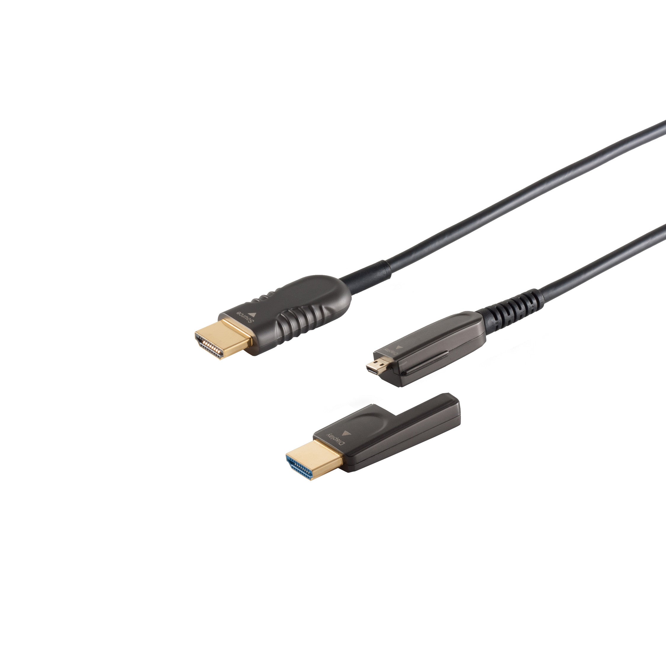 Optisches HDMI Verlegekabel-Set, 4K     