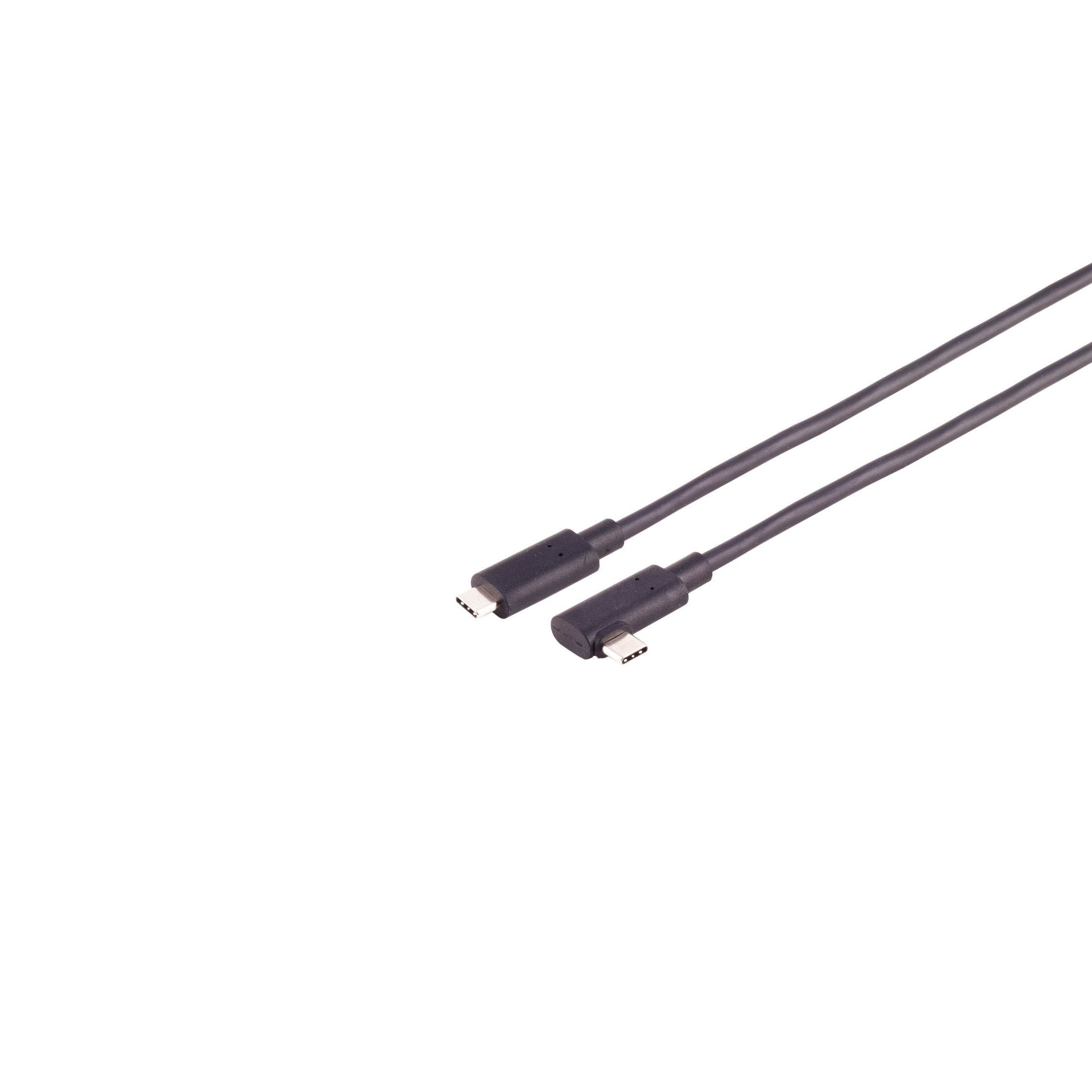 Optisches USB-C Kabel, 3.2, 10Gbps, PD, 90°