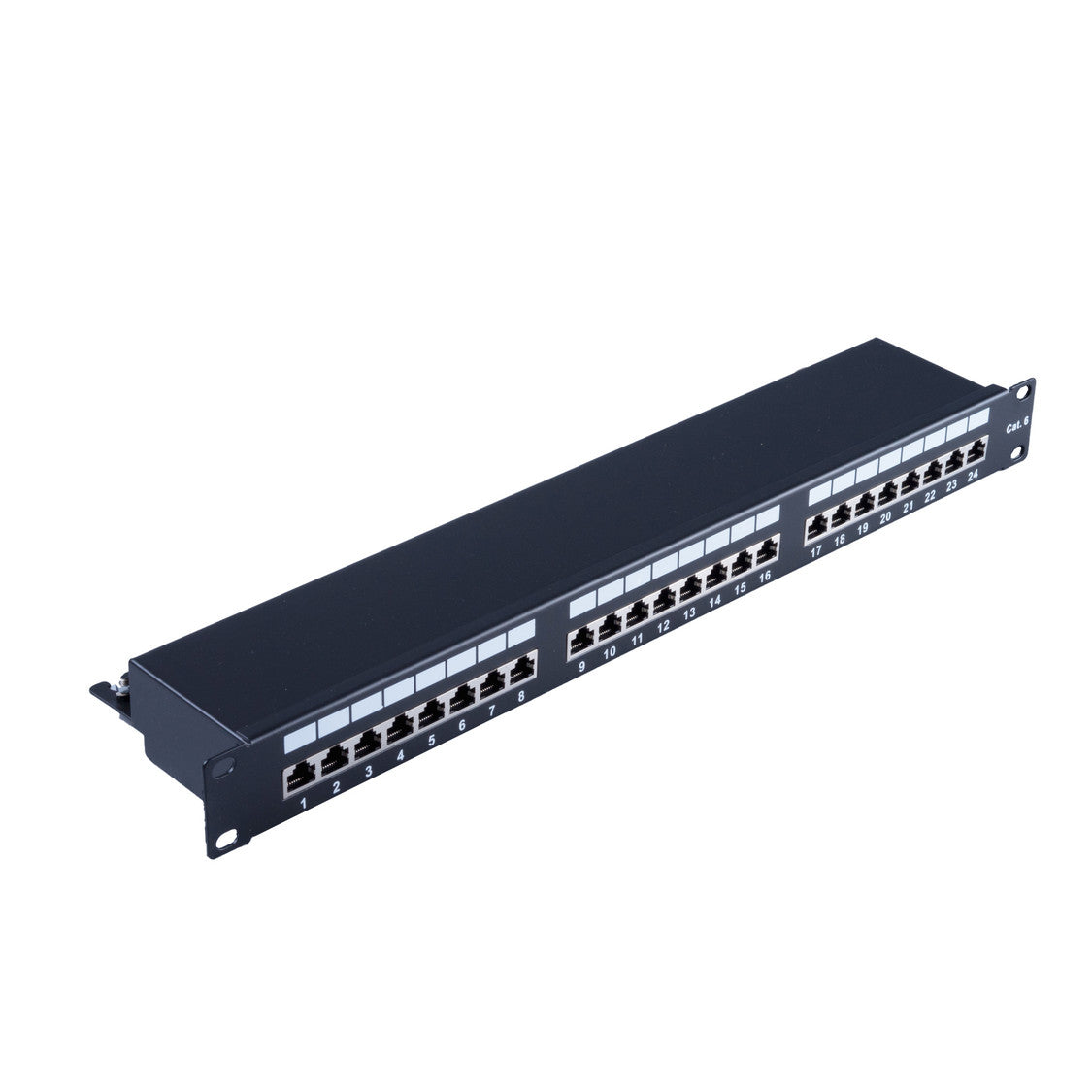 cat 6 19" 1HE-Patchpanel