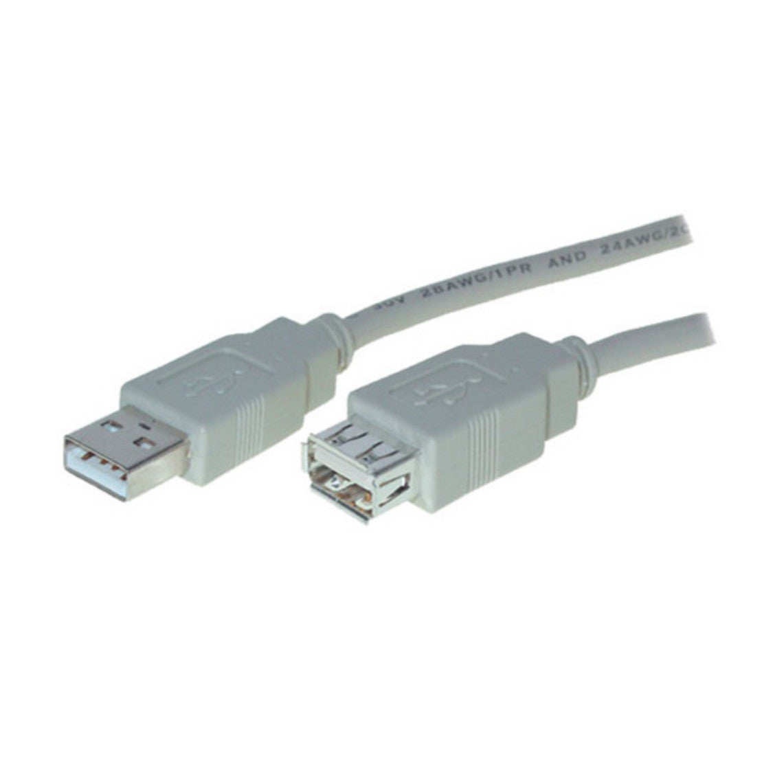 USB Verlängerung, Typ A Stecker auf Typ A Kupplung, USB 2.0