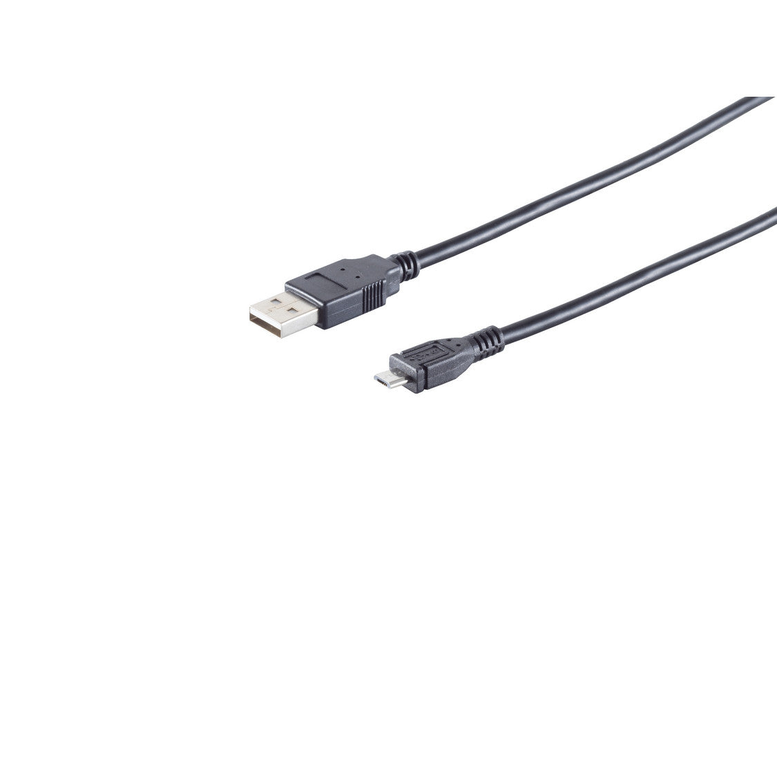 USB-Micro Kabel, USB-A-Stecker auf USB-B MICRO Stecker, USB 2.0, KUPFER