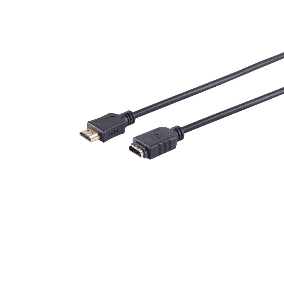 HDMI Stecker (A) auf HDMI Kupplung (A), vergoldete Kontakte, ULTRA HD, 3D, HEAC