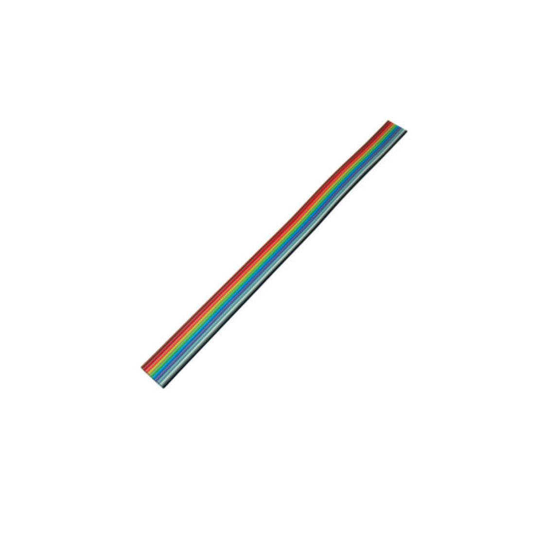 Flachkabel, farbig Raster 1,27 mm, 10 pin