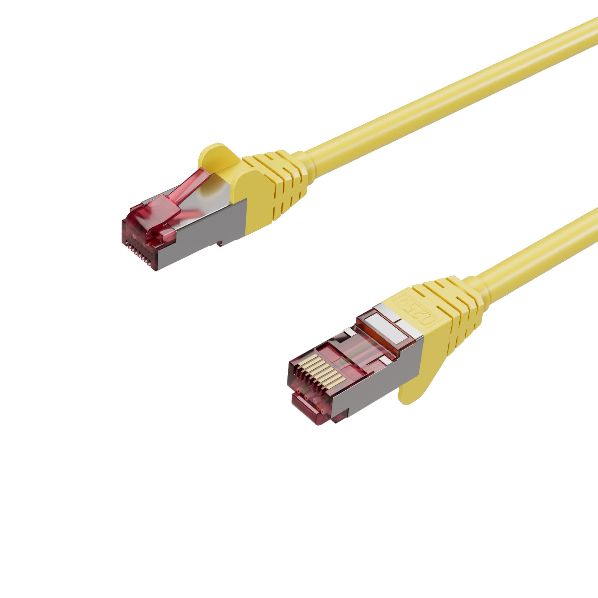 Netzwerkkabel, RJ45 LAN, Ethernet Cat 6A, S/FTP, PIMF, Halogenfrei, GHMT