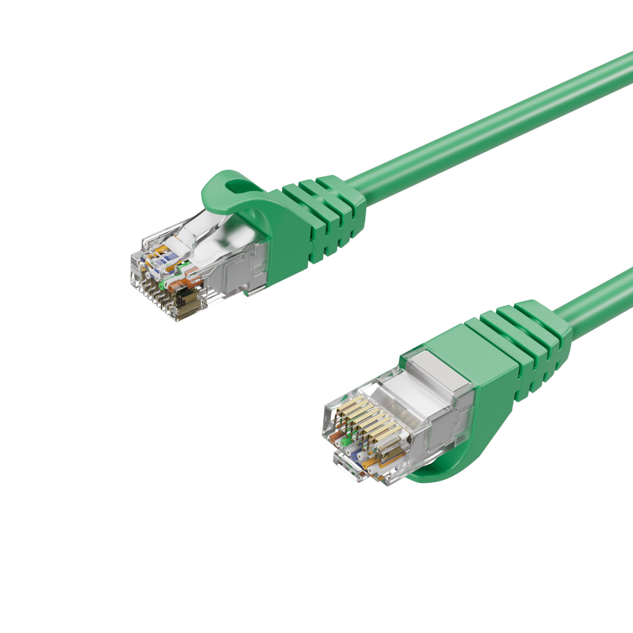 Netzwerkkabel RJ45 Patchkabel, LAN-Kabel U/UTP, CAT 7 Rohkabel, bis 10 Gbit/s