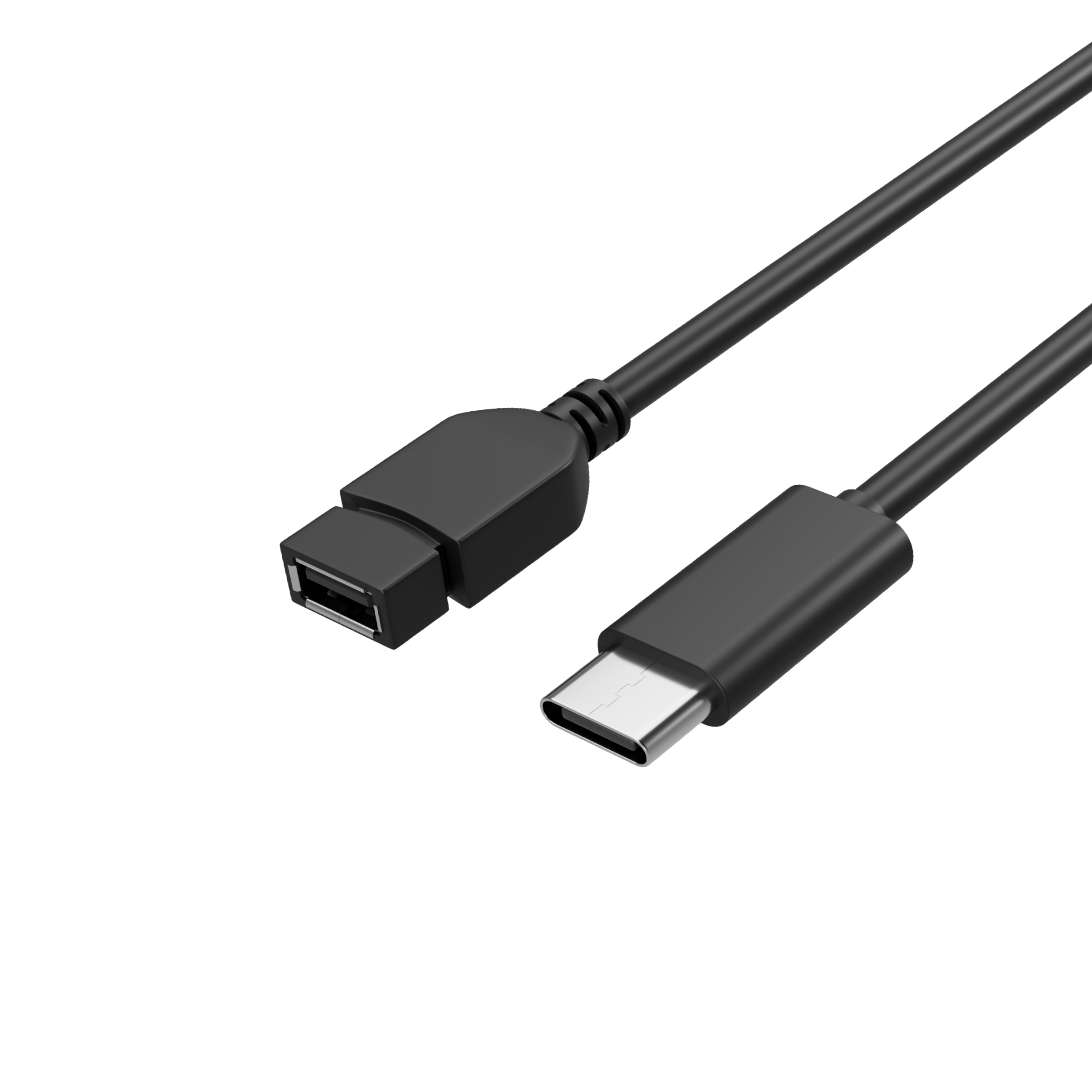 Adapter, USB-Typ C-Stecker/  USB 2.0 A Buchse, OTG