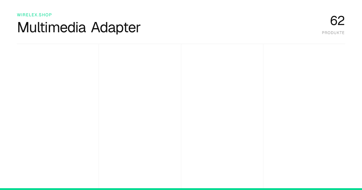 Multimedia Adapter online kaufen | wirelex.shop